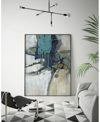 28" x 22" Separation II Art Block Framed Canvas