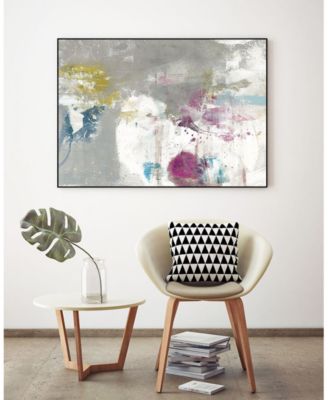 36" x 24" Minute I Art Block Framed Canvas