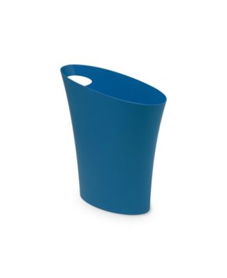 Umbra - Skinny 2G Waste Basket, Lagoon Blue