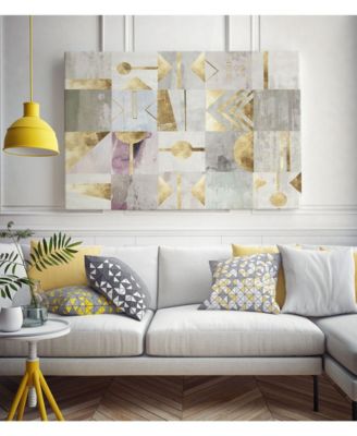 20" x 16" Deco Museum Mounted Canvas Print