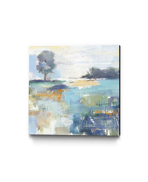 Giant Art 20 X 20 Rocky Fields Museum Mounted Canvas Print