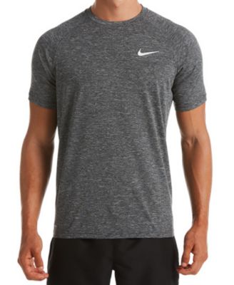 나이키 수영복 래쉬가드 Nike Mens Hydroguard Dri-FIT Stretch UPF 40+ Heather Rash Guard