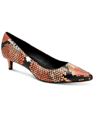 image of Calvin Klein Women-s Gabrianna Pointed Toe Pumps Women-s Shoes