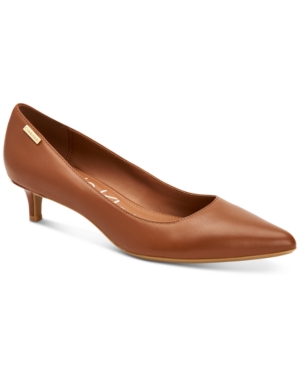 image of Calvin Klein Women-s Gabrianna Nappa Pumps Women-s Shoes