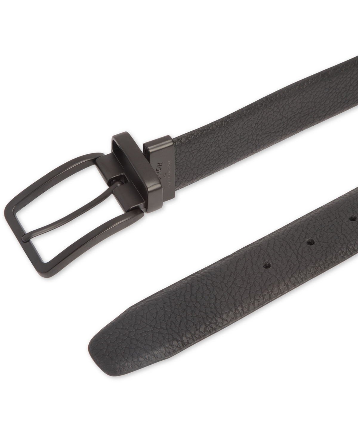 Kenneth Cole Reaction Men's Stretch Reversible Faux-Leather Belt -brown