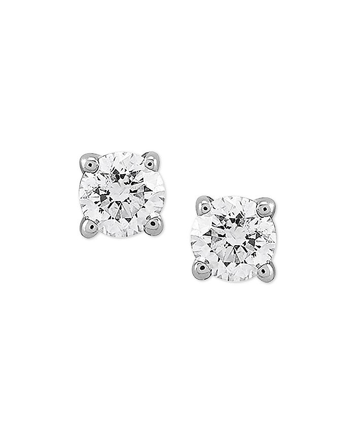 Forever Grown Diamonds Lab Created Solitaire Stud Earrings (1/4 ct. t.w