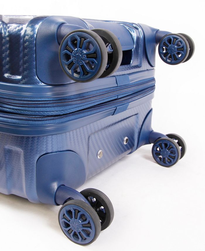 Brookstone Keane 21" Hardside CarryOn Luggage with Charging Port Macy's