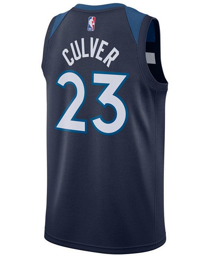 Nike Men's Jarrett Culver Minnesota Timberwolves Icon Swingman Jersey ...