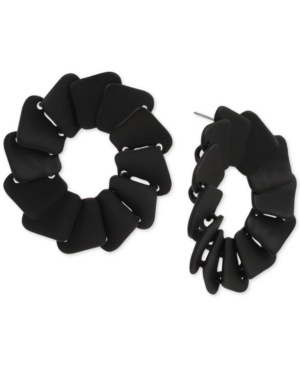 image of Robert Lee Morris Soho Overlapping Sculptural Square Round Earrings
