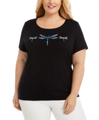 macys plus size sweatshirts