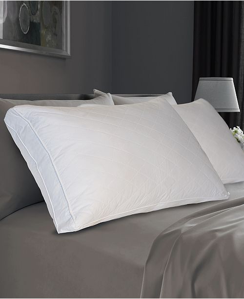 Royal Luxe Quilted Feather Standard/Queen Pillow & Reviews - Pillows ...