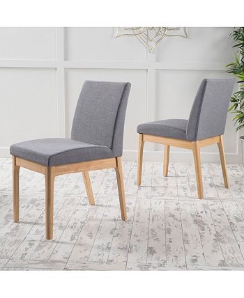 Noble House - Kwame Dining Chair, Quick Ship (Set of 2)