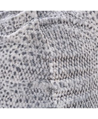 3ft. Faux Fur Bean Bag