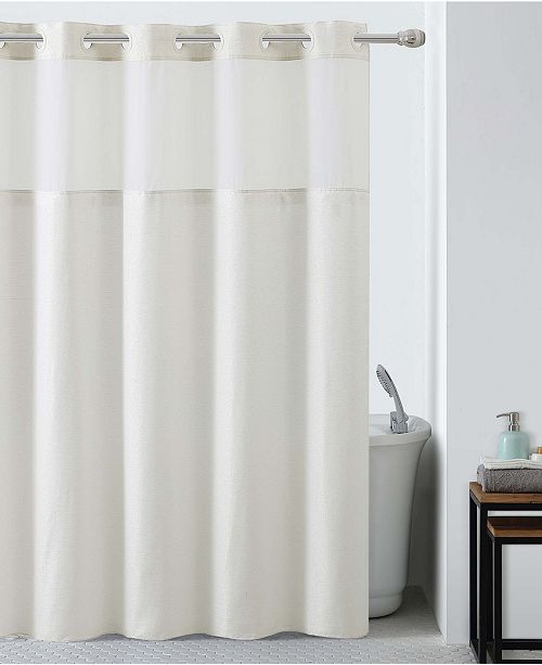 Hookless Silver Lux Shower Curtain With Peva Liner Reviews