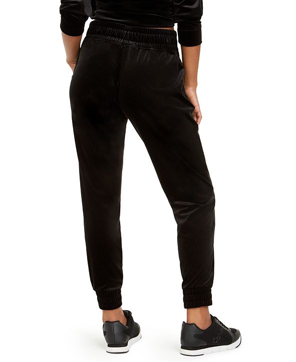 calvin klein velour jogging suit