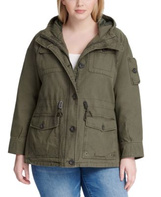 levi's plus size utility jacket