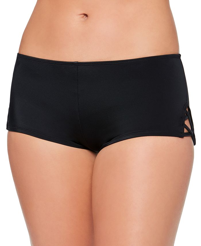 MiYang Swim Shorts Woman Bikini Bottoms Adjustable Tie Swimming Beach  Boyshorts : : Clothing, Shoes & Accessories
