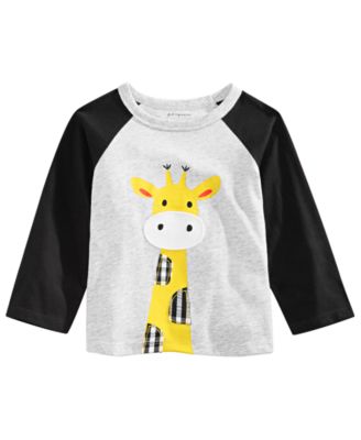 First Impressions - Toddler Boys Giraffe-Print T-Shirt