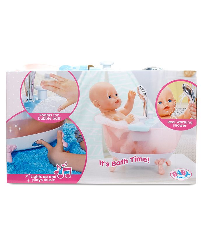Baby Born Musical Foaming Bathtub Macy's