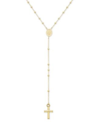 rosary necklace macy's