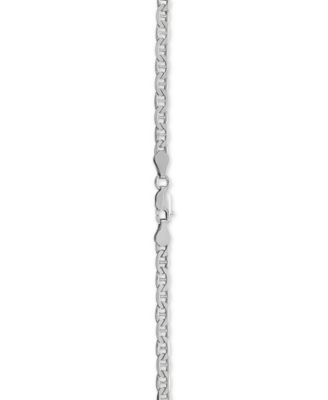 Mariner Link 22" Chain Necklace (3-1/2mm) in 18k Gold-Plated Sterling or Sterling SilverSilver