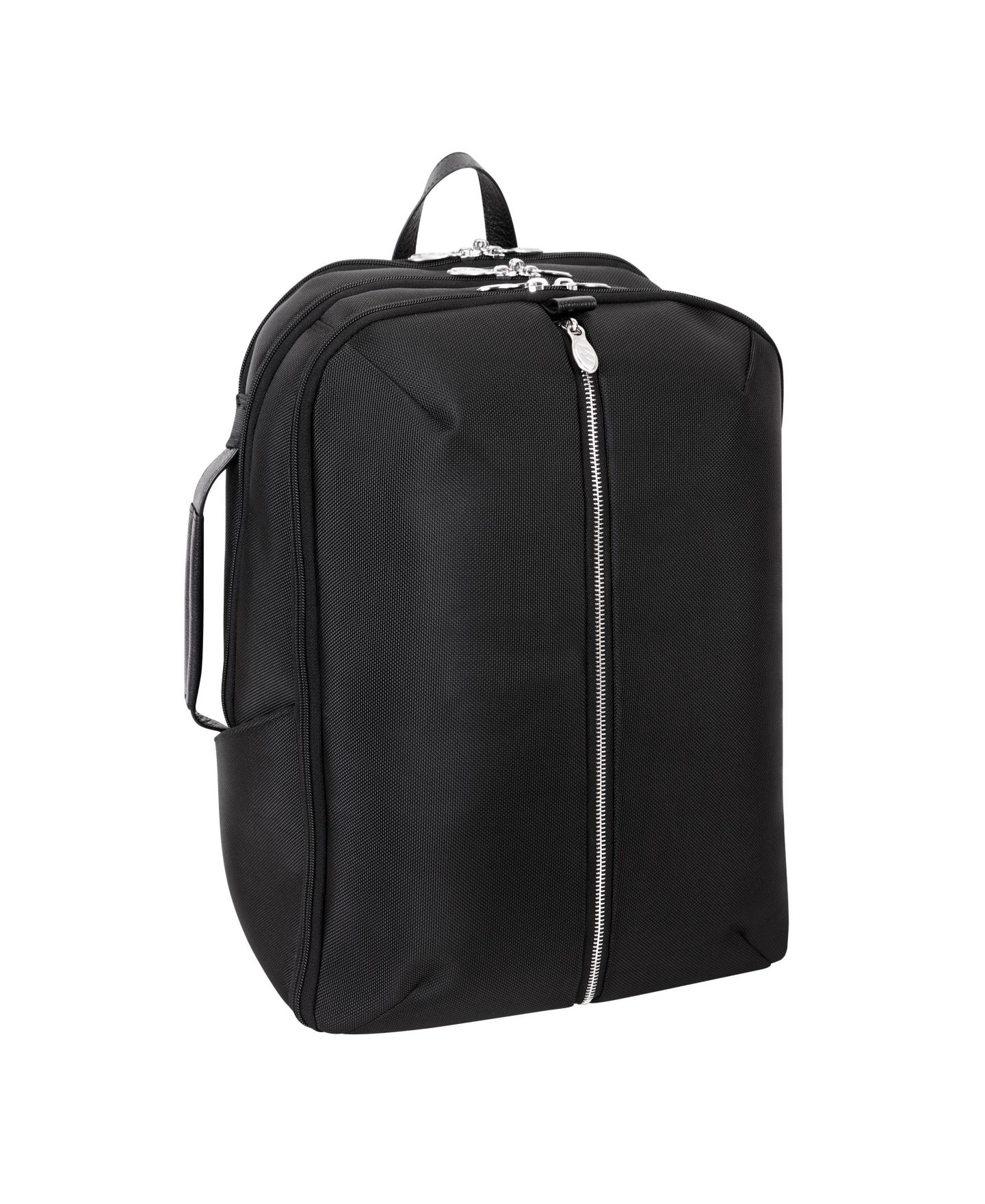 Рюкзак McKlein Englewood 17" Nylon Triple Compartment Laptop Tablet Weekend, цвет: Чёрный — фото 1