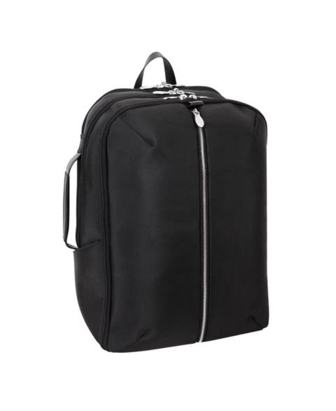 Рюкзак McKlein Englewood 17" Nylon Triple Compartment Laptop Tablet Weekend, цвет: Чёрный