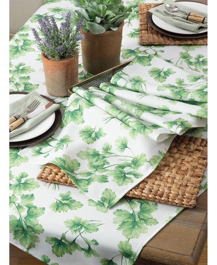 Saro Lifestyle Plenty Of Parsley Table Runner Macy's