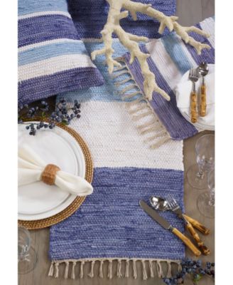 Tasseled Design Chindi Runner