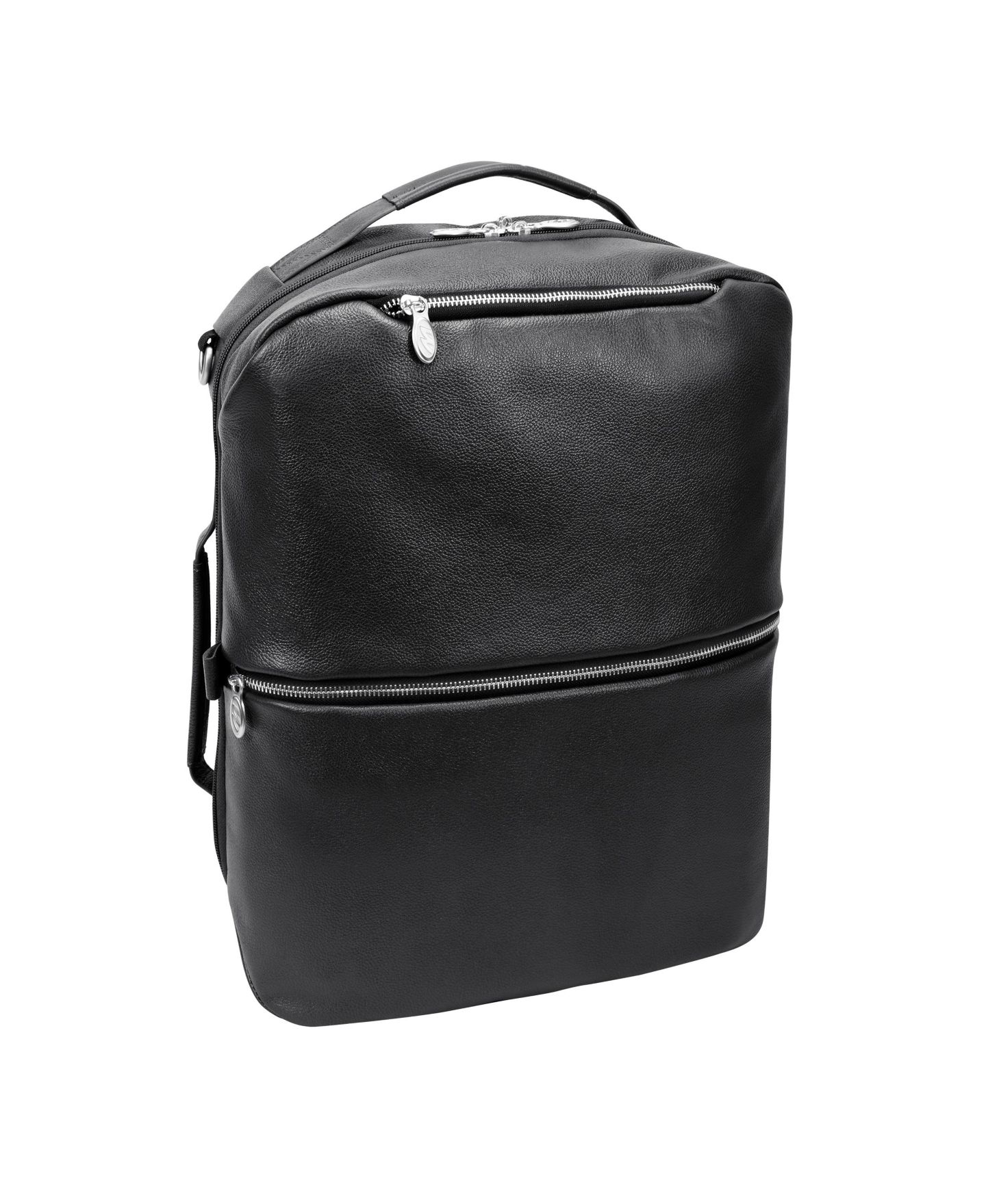 Рюкзак McKlein East Side 17" 2-In-1 Laptop Tablet Convertible Travel Cross-Body, цвет: Чёрный — фото 1