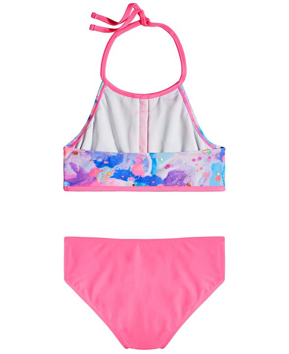 Glitter Beach Big Girls 2Pc. Printed Bikini Swim Suit & Reviews Swimwear Kids Macy's
