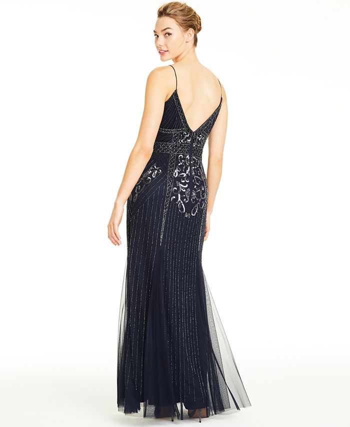 Jump Juniors' Embellished Gown - Macy's