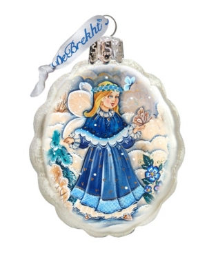 G.debrekht Little Fairy Glass Ornament In Multi