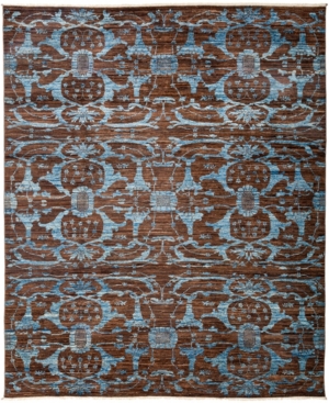 Adorn Hand Woven Rugs Closeout!  One Of A Kind Ooak3182 Sienna 8'4" X 10'1" Area Rug In Brown