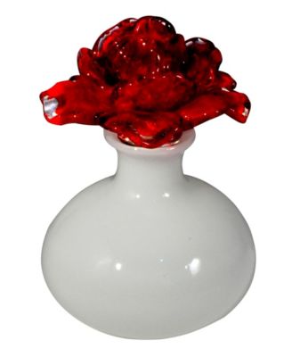 Dale Tiffany - Red Rose Perfume Bottle