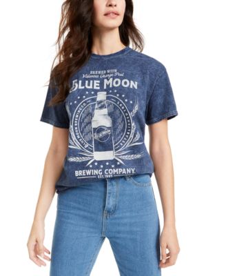 True Vintage Cotton Blue Moon Graphic T 