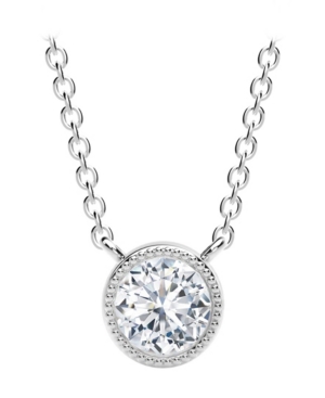 Forevermark Tribute Collection Diamond (1/3 Ct. T.w.) Necklace In 18k Yellow, White And Rose Gold In White Gold