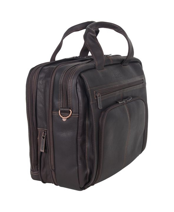 Cole Reaction Colombian Leather Laptop Briefcase & Reviews