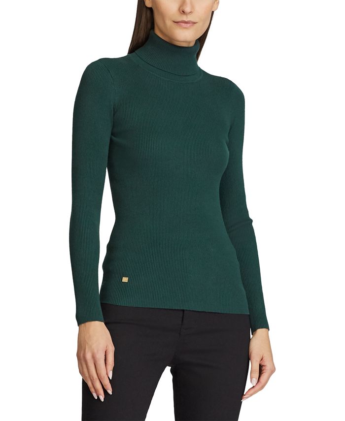 Lauren Ralph Lauren Ribbed Turtleneck Sweater And Reviews Sweaters Women Macys 