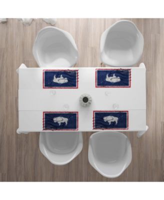 Ambesonne Wyoming Place Mats, Set of 4