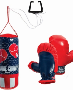 Franklin Sports Kids Mini Boxing Set - Future Champs In Red