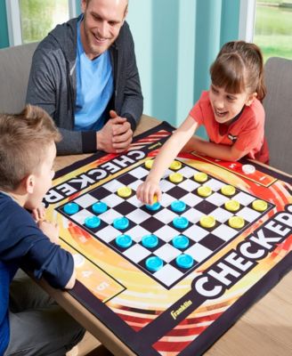Checkers and Four-in-A-Row Mat