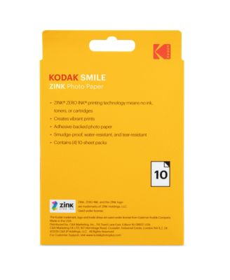 3.5x4.25" Premium Zink Photo Paper - 10 Sheets
