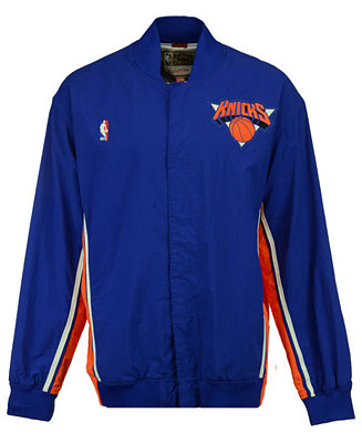 Mitchell & Ness Men's New York Knicks Authentic Jacket & Reviews ...