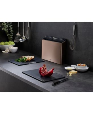 Folio Stainless Steel 4-Pc. Chopping Board Set in Case