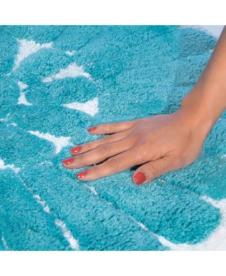 Bursting Flower 2-Pc. Bath Rug Set