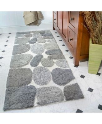 Pebbles Plush Bath Runner, 24" x 60"