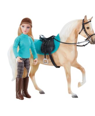 Classics Heather English Horse and Rider Set