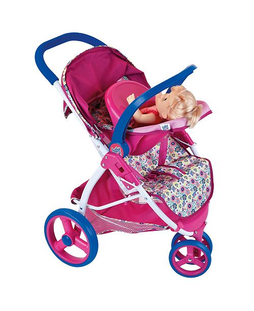 Baby Alive Pretend Play Baby Doll Travel System With Stroller Car Seat Reviews Home Macy S