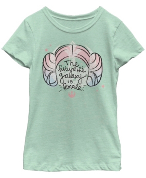 Fifth Sun Star Wars Big Girl's Princess Leia Quote Short Sleeve T-Shirt